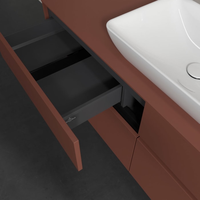 Villeroy & Boch Collaro Waschtischunterschrank 140 x 54,8 cm , mit 4 Auszügen