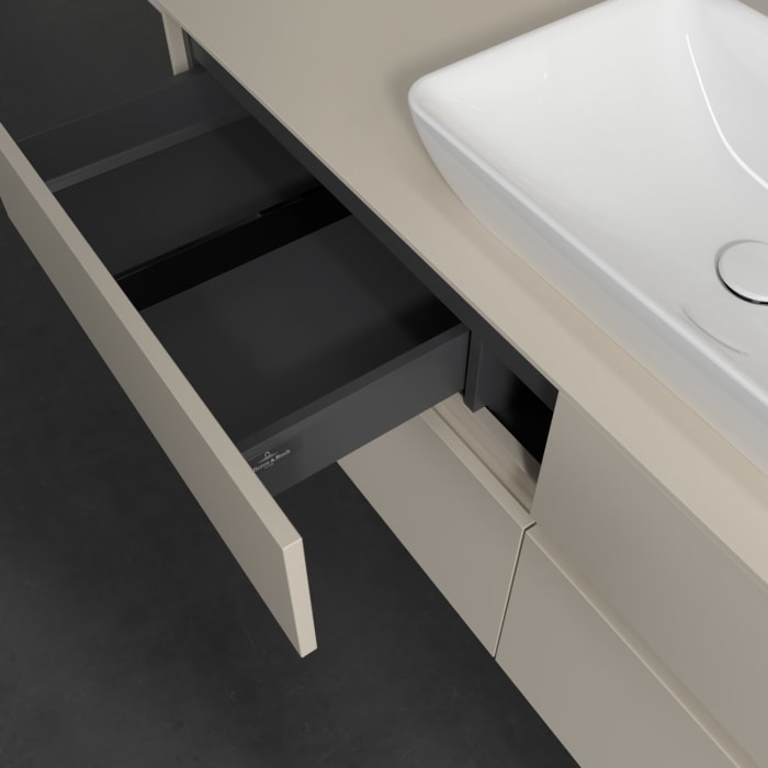 Villeroy & Boch Collaro Waschtischunterschrank 140 x 54,8 cm , mit 4 Auszügen