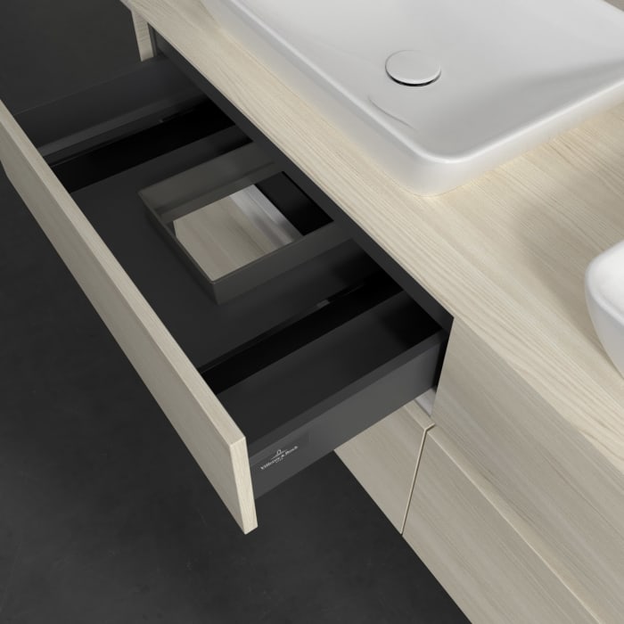 Villeroy & Boch Collaro Waschtischunterschrank 140 x 54,8 cm , mit 4 Auszügen