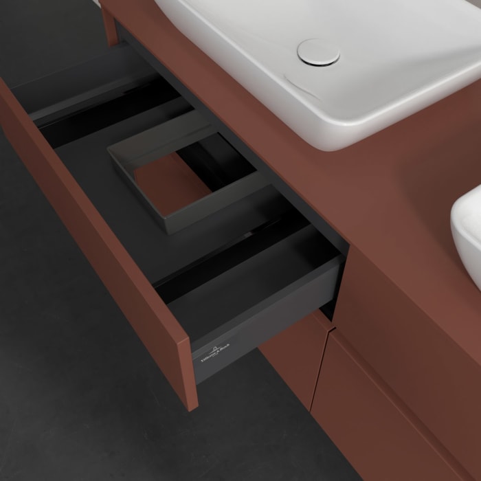 Villeroy & Boch Collaro Waschtischunterschrank 140 x 54,8 cm , mit 4 Auszügen