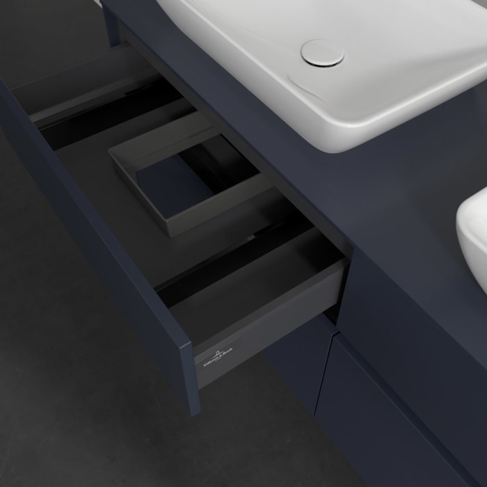 Villeroy & Boch Collaro Waschtischunterschrank 140 x 54,8 cm , mit 4 Auszügen