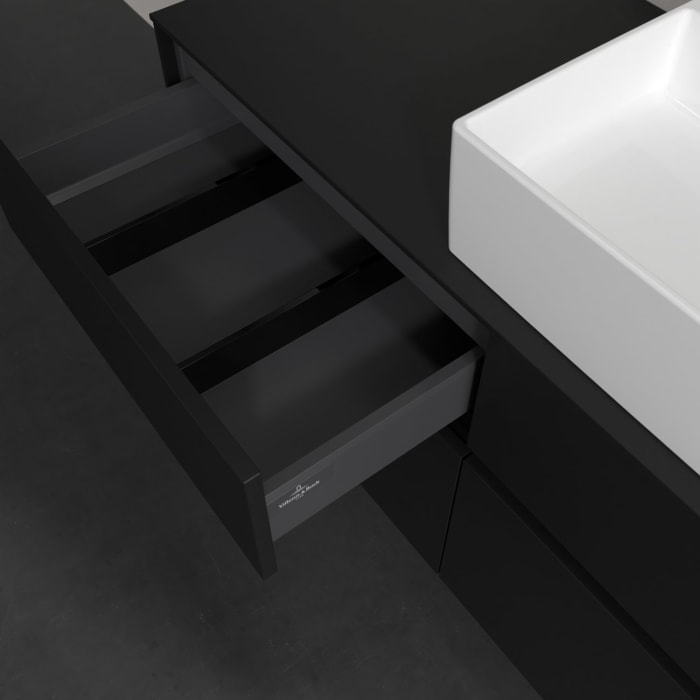 Villeroy & Boch Collaro Waschtischunterschrank 120 x 54,8 cm , mit LED-Beleuchtung, mit 4 Auszügen