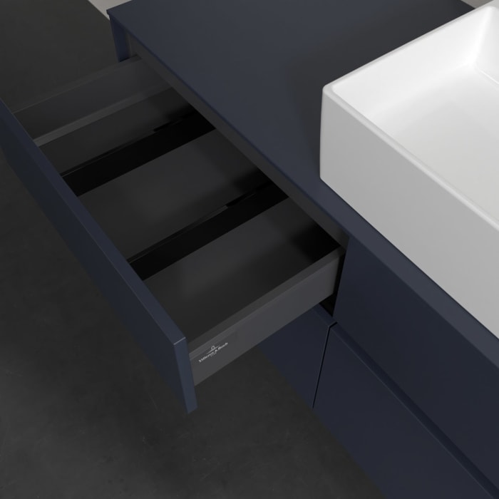 Villeroy & Boch Collaro Waschtischunterschrank 120 x 54,8 cm , mit LED-Beleuchtung, mit 4 Auszügen