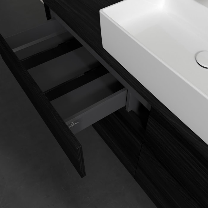 Villeroy & Boch Collaro Waschtischunterschrank 140 x 54,8 cm , mit 4 Auszügen