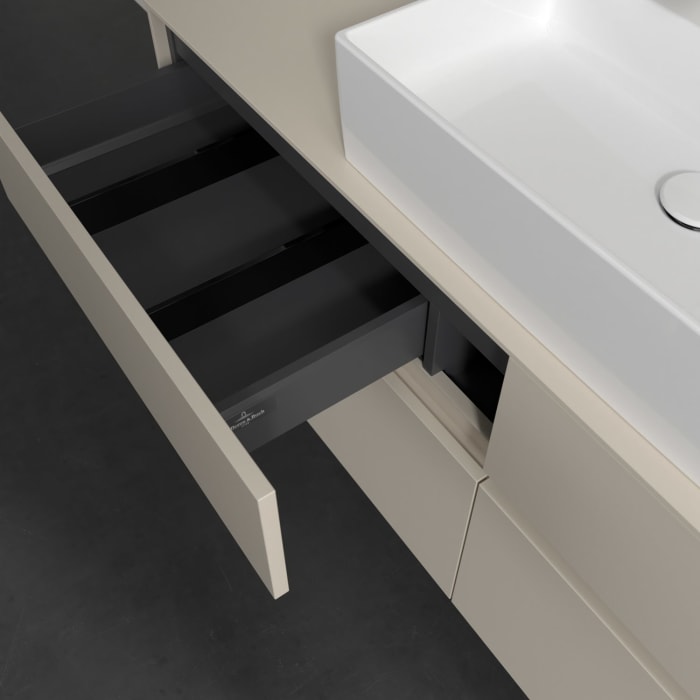 Villeroy & Boch Collaro Waschtischunterschrank 140 x 54,8 cm , mit 4 Auszügen