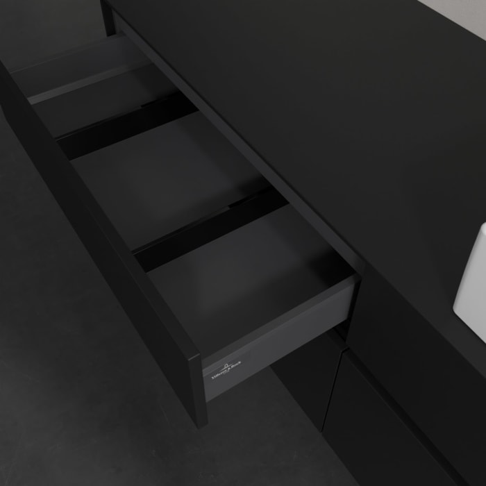 Villeroy & Boch Collaro Waschtischunterschrank 160 x 54,8 cm , mit LED-Beleuchtung, mit 4 Auszügen