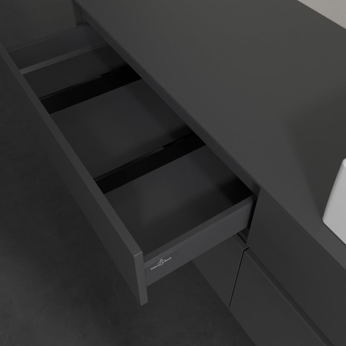 Villeroy & Boch Collaro Waschtischunterschrank 160 x 54,8 cm , mit LED-Beleuchtung, mit 4 Auszügen