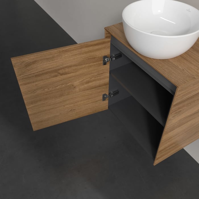 Villeroy & Boch Collaro Waschtischunterschrank 50 x 54,8 cm , mit 1 Tür, Anschlag links