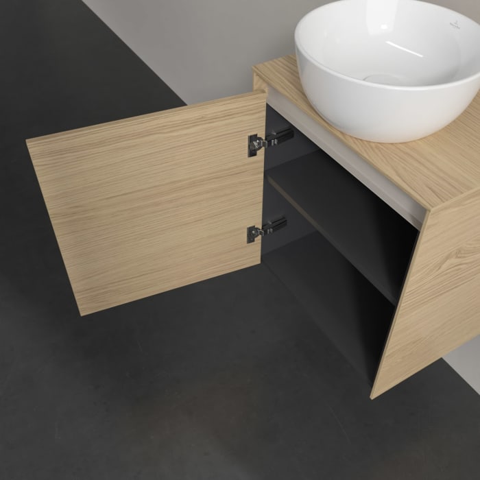 Villeroy & Boch Collaro Waschtischunterschrank 50 x 54,8 cm , mit 1 Tür, Anschlag links