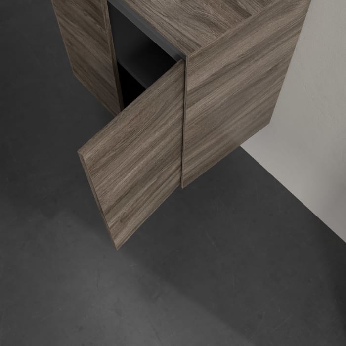 Villeroy & Boch Collaro Waschtischunterschrank 60 x 54,8 cm , mit LED-Beleuchtung, mit 2 Türen