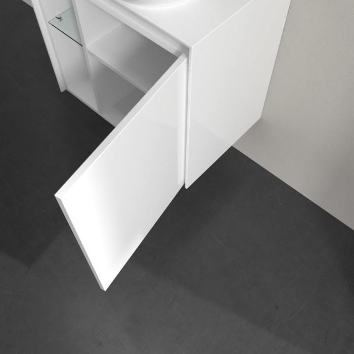 Villeroy & Boch Collaro Waschtischunterschrank 60 x 54,8 cm , mit LED-Beleuchtung, mit 1 Tür, Anschlag rechts