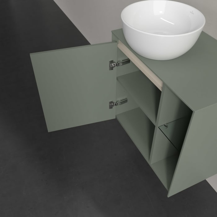 Villeroy & Boch Collaro Waschtischunterschrank 60 x 54,8 cm , mit 1 Tür, Anschlag links