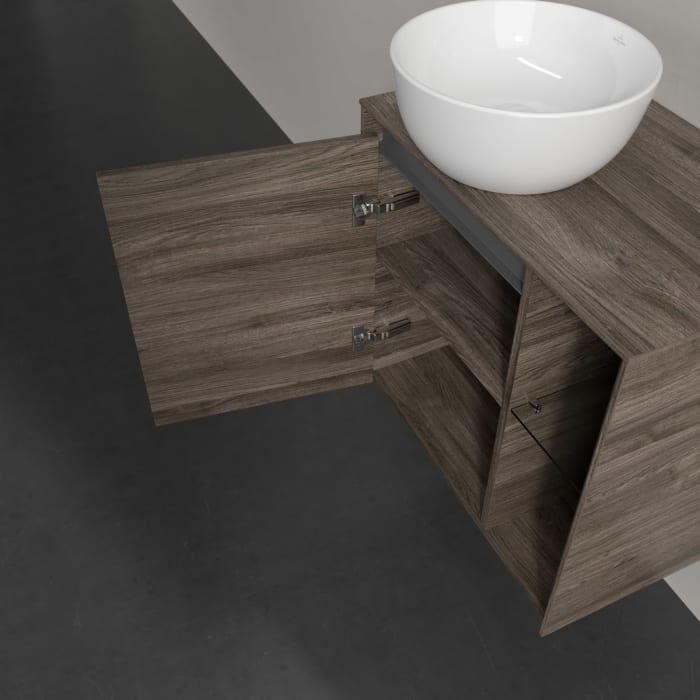 Villeroy & Boch Collaro Waschtischunterschrank 60 x 54,8 cm , mit 1 Tür, Anschlag links