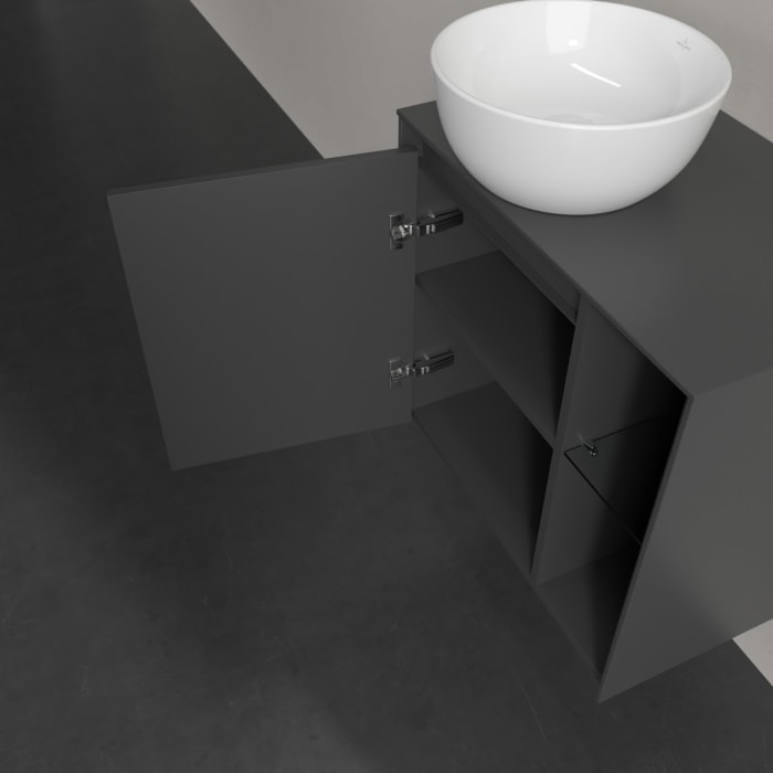 Villeroy & Boch Collaro Waschtischunterschrank 60 x 54,8 cm , mit 1 Tür, Anschlag links