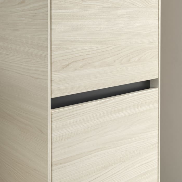 Villeroy & Boch Collaro Hochschrank 40,4 x 153,8 cm mit 2 Türen, Anschlag rechts