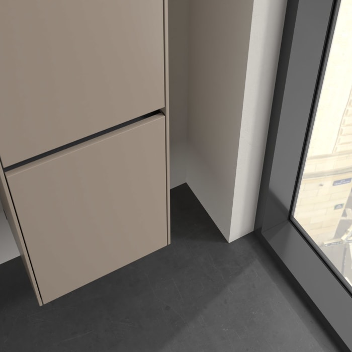 Villeroy & Boch Collaro Hochschrank 40,4 x 153,8 cm mit 2 Türen, Anschlag rechts