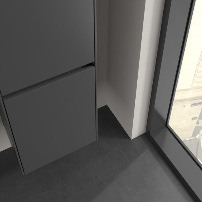 Villeroy & Boch Collaro Hochschrank 40,4 x 153,8 cm mit 2 Türen, Anschlag rechts