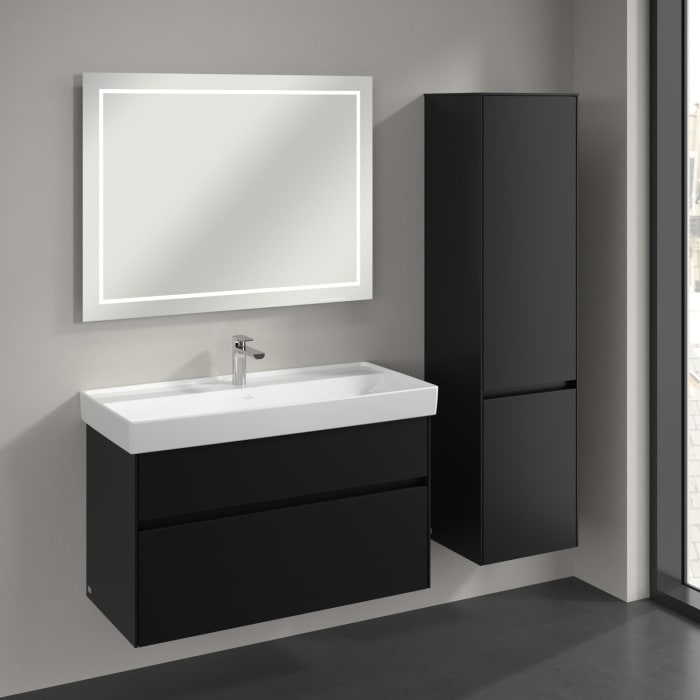 Villeroy & Boch Collaro Hochschrank 40,4 x 153,8 cm mit 2 Türen, Anschlag rechts