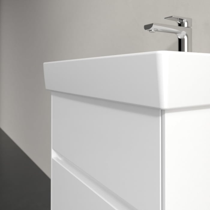 Villeroy & Boch Collaro Waschtischunterschrank 51 x 54,6 cm mit 2 Auszügen und LED Licht