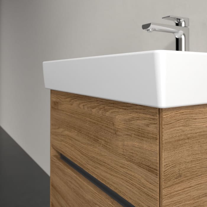 Villeroy & Boch Collaro Waschtischunterschrank 51 x 54,6 cm mit 2 Auszügen und LED Licht