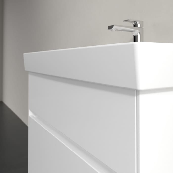 Villeroy & Boch Collaro Waschtischunterschrank 75,4 x 54,6 cm mit 2 Auszügen und LED Licht