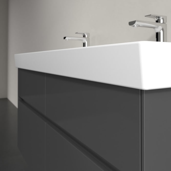 Villeroy & Boch Collaro Waschtischunterschrank 115,4 x 54,6 cm mit 4 Auszügen und LED Licht