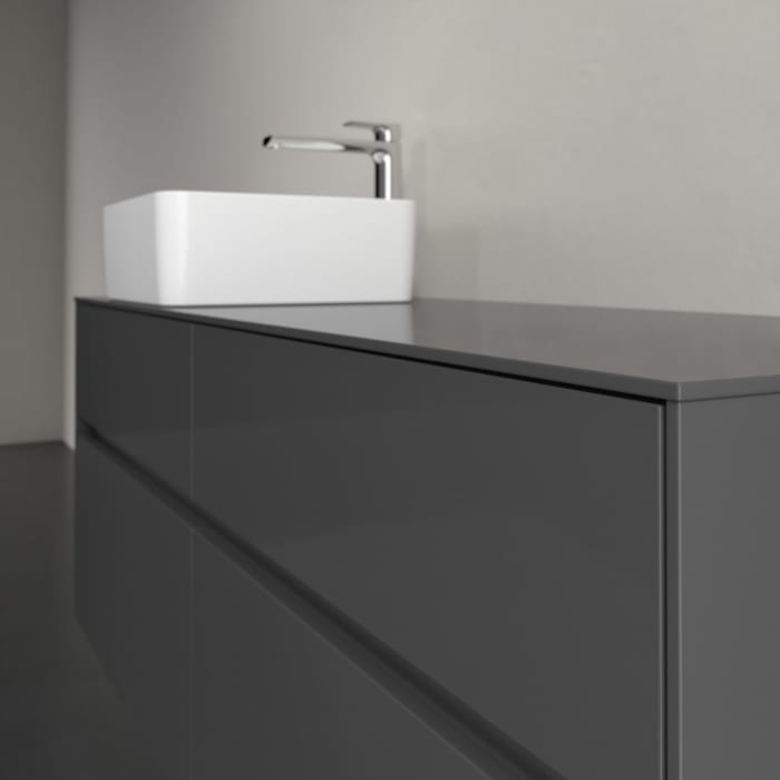 Villeroy & Boch Collaro Waschtischunterschrank 140 x 54,8 cm mit 4 Auszügen, für WT links