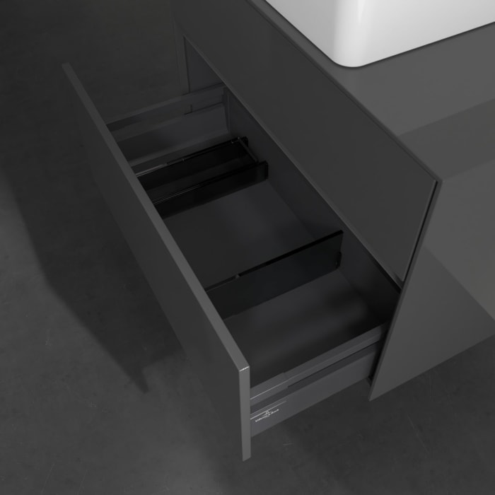 Villeroy & Boch Collaro Waschtischunterschrank 80 x 54,8 cm mit 2 Auszügen, für WT mittig