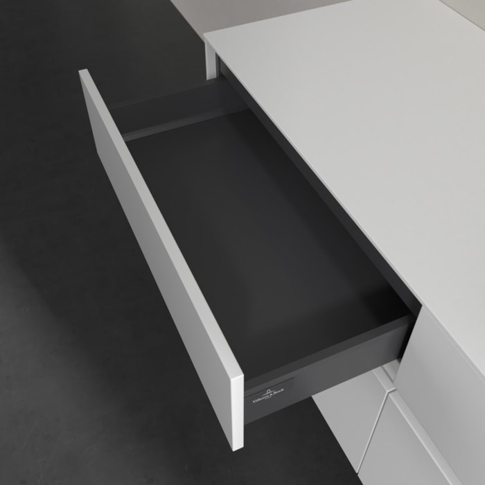 Villeroy & Boch Collaro Waschtischunterschrank 140 x 54,8 cm mit 4 Auszügen, für WT rechts