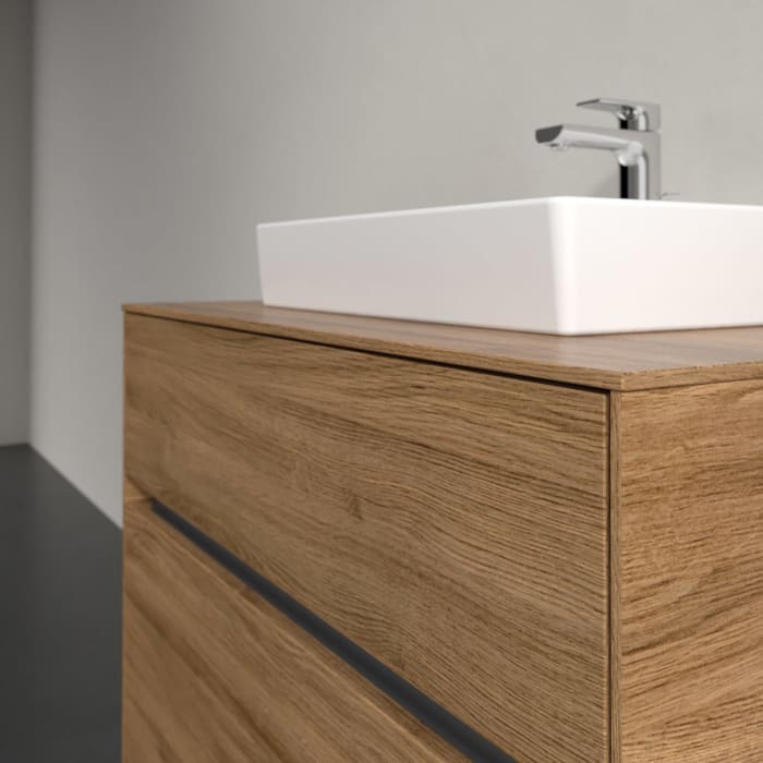 Villeroy & Boch Collaro Waschtischunterschrank 80 x 54,8 cm mit 2 Auszügen, für WT mittig