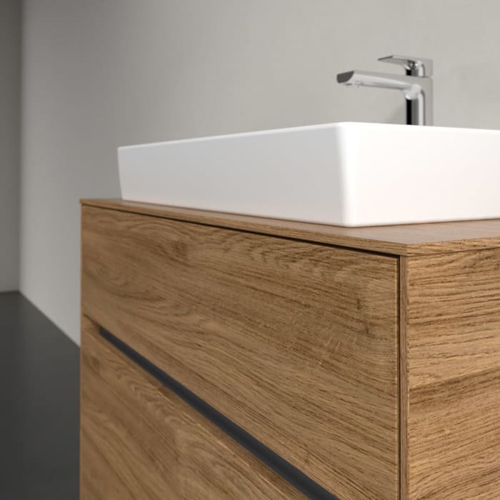 Villeroy & Boch Collaro Waschtischunterschrank 80 x 54,8 cm mit 2 Auszügen, für WT mittig