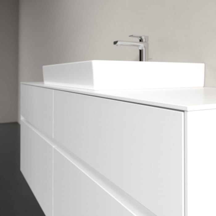 Villeroy & Boch Collaro Waschtischunterschrank 140 x 54,8 cm mit 4 Auszügen, für WT mittig