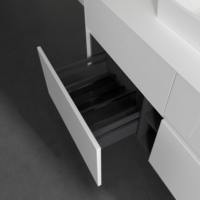 Villeroy & Boch Collaro Waschtischunterschrank 120 x 54,8 cm mit 4 Auszügen, für WT mittig