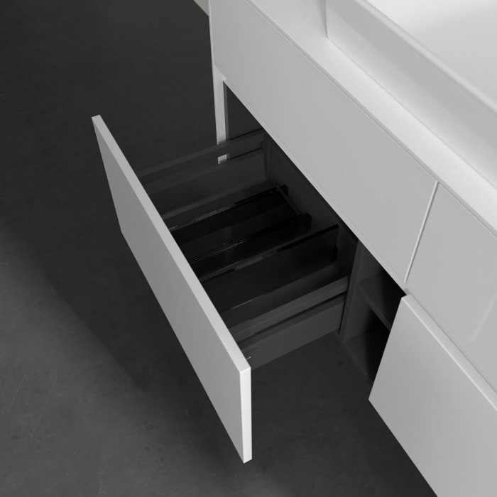 Villeroy & Boch Collaro Waschtischunterschrank 120 x 54,8 cm mit 4 Auszügen, für WT mittig