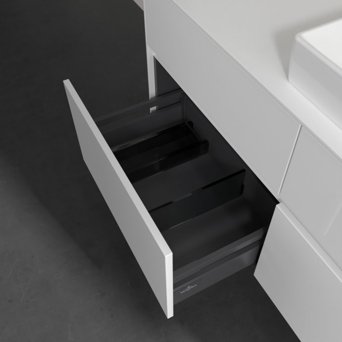Villeroy & Boch Collaro Waschtischunterschrank 120 x 54,8 cm mit 4 Auszügen, für WT rechts