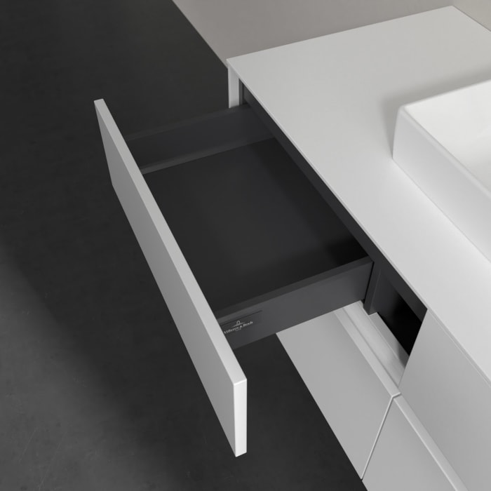 Villeroy & Boch Collaro Waschtischunterschrank 120 x 54,8 cm mit 4 Auszügen, für WT mittig