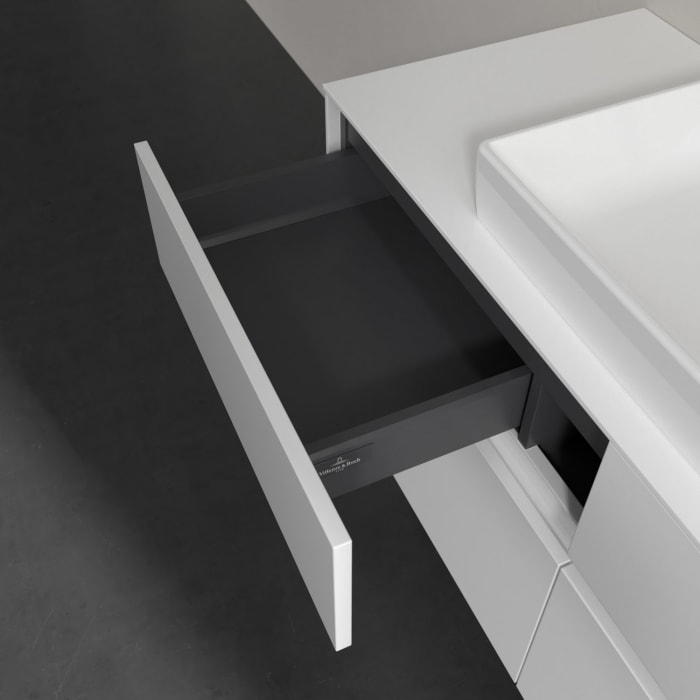 Villeroy & Boch Collaro Waschtischunterschrank 120 x 54,8 cm mit 4 Auszügen, für WT mittig