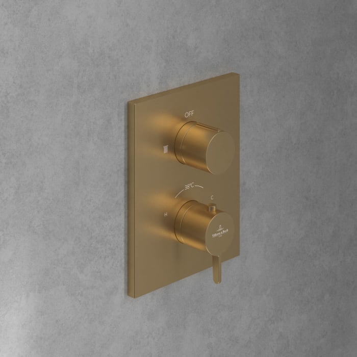 Villeroy & Boch Conum Unterputz-Thermostat mit Einwege-Mengenregulierung