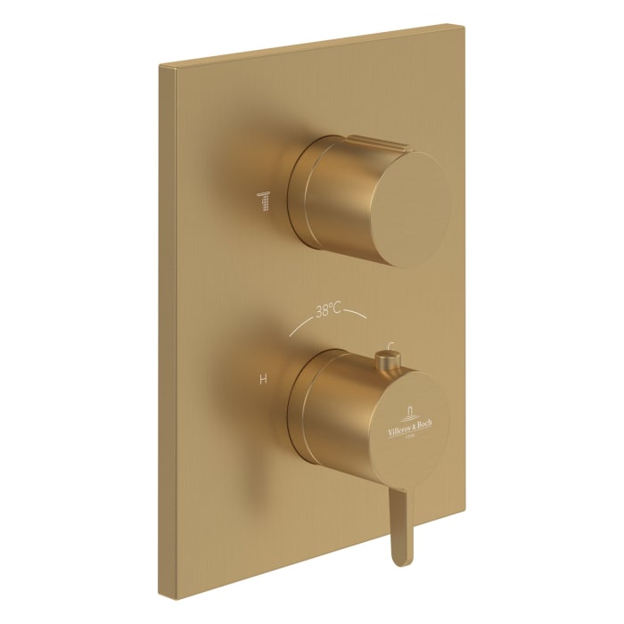 Villeroy & Boch Conum Unterputz-Thermostat mit Einwege-Mengenregulierung