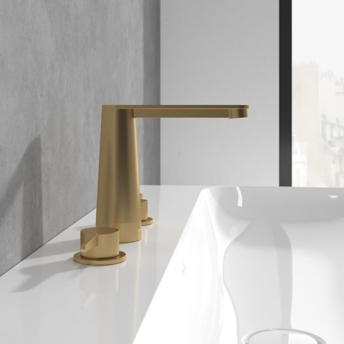 Villeroy & Boch Conum Dreiloch-Waschtischarmatur ohne Ablaufgarnitur