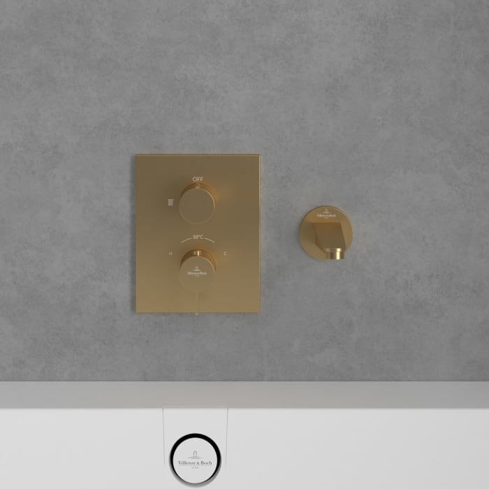 Villeroy & Boch Conum Unterputz-Thermostat mit Einwege-Mengenregulierung