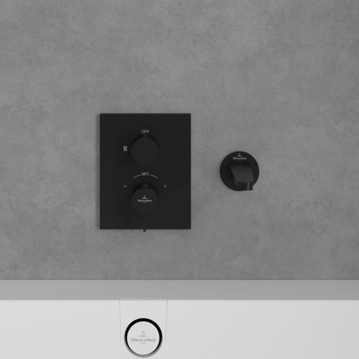 Villeroy & Boch Conum Unterputz-Thermostat mit Einwege-Mengenregulierung