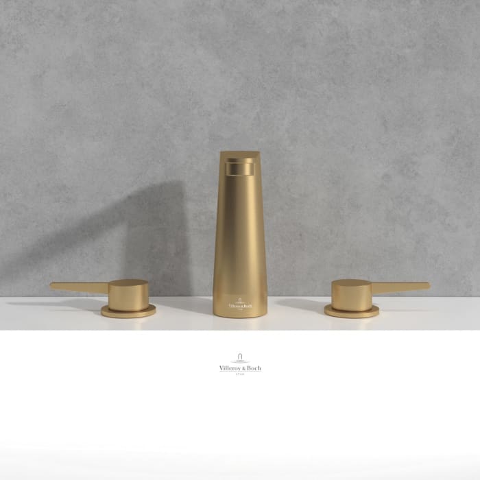 Villeroy & Boch Conum Dreiloch-Waschtischarmatur ohne Ablaufgarnitur