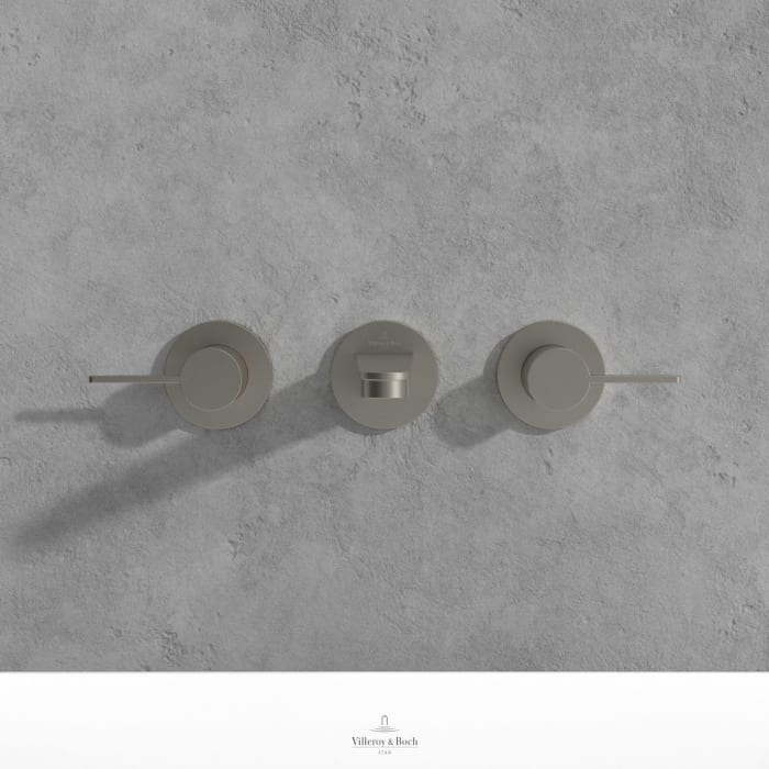 Villeroy & Boch Conum Dreiloch-Waschtischarmatur ohne Ablaufgarnitur