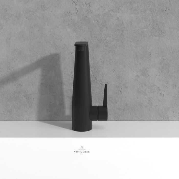 Villeroy & Boch Conum Einhebel-Waschtischarmatur mit Push-Open-Ablaufgarnitur