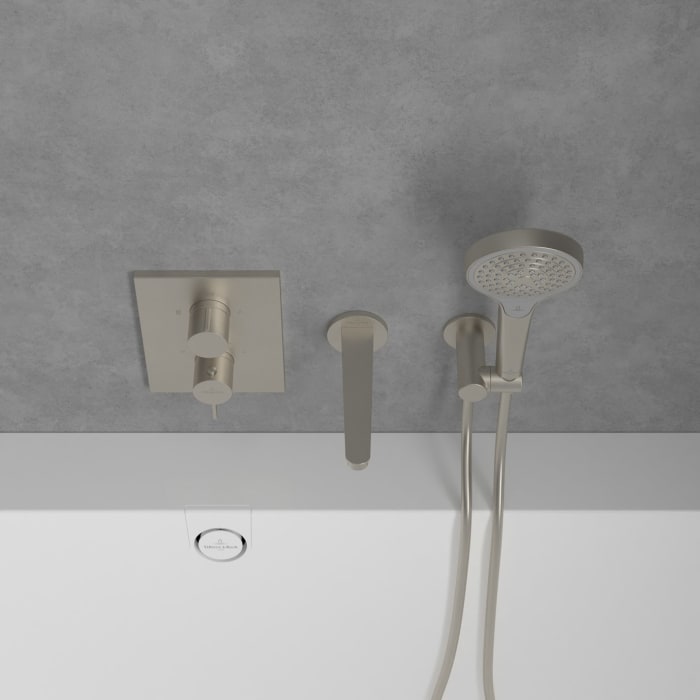 Villeroy & Boch Conum Unterputz-Thermostat mit Zweiwege-Mengenregulierung