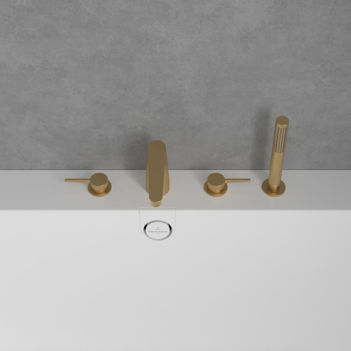 Villeroy & Boch Conum Vierloch-Badewannenrandarmatur