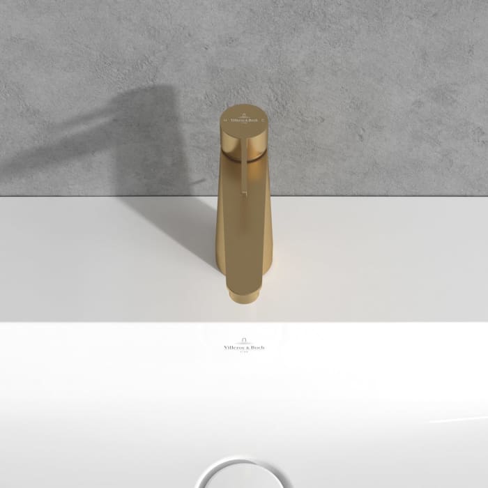 Villeroy & Boch Conum Einhebel-Waschtischarmatur mit Zugstangen-Ablaufgarnitur