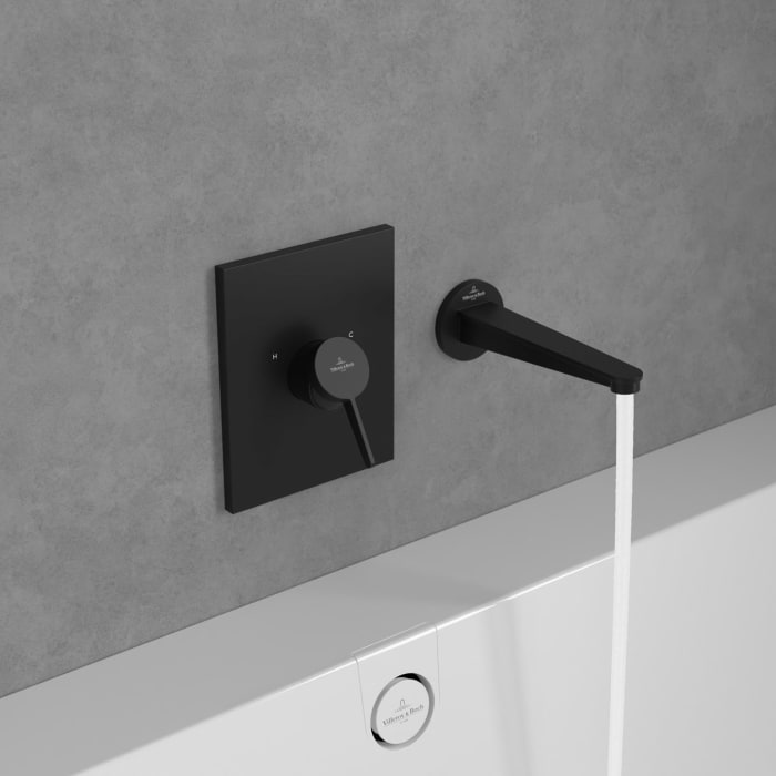 Villeroy & Boch Conum Badewannenauslauf für Wandmontage