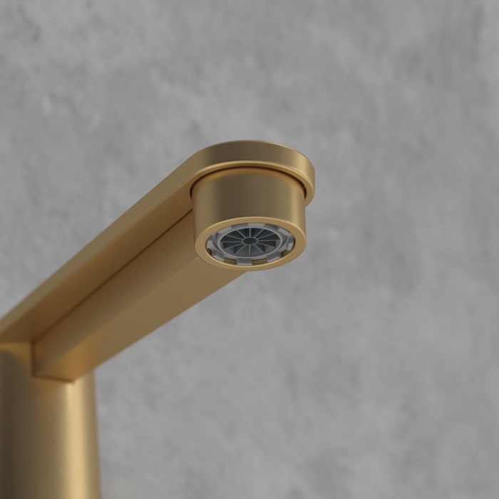 Villeroy & Boch Conum Dreiloch-Waschtischarmatur mit Zugstangen-Ablaufgarnitur